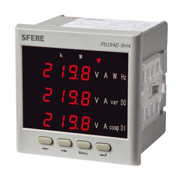 斯菲尔/SFERE 多功能谐波表，PD194E-9H4 AC100V 5A-3P3W