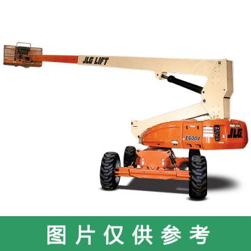 JLG E600系列伸缩悬臂升降机，平台最大高度(m):18.39 额定载重(kg):230，E600JP